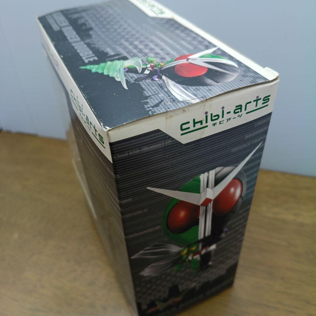 【新品未開封・バンダイ】 チビアーツ　仮面ライダーダブル　サイクロンジョーカー