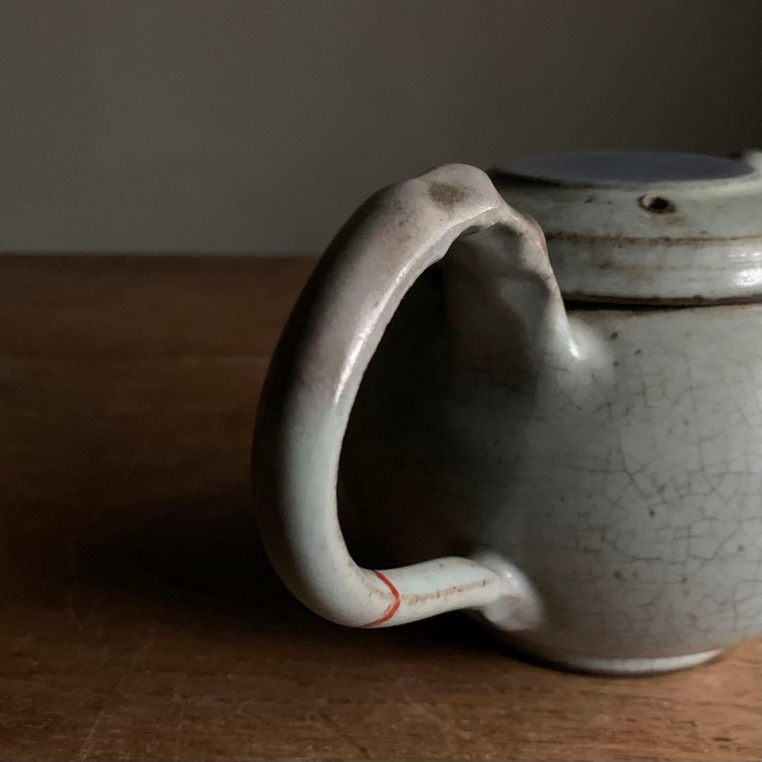 失透釉 後手 急須 古美術 古道具 アンティーク