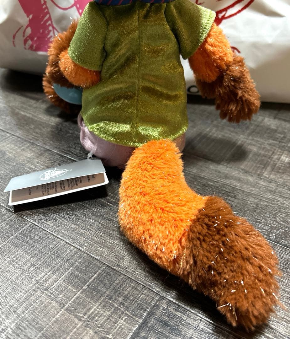 【新品タグ付】ニック・ワイルド ぬいぐるみ 10TH 10周年　ズートピア