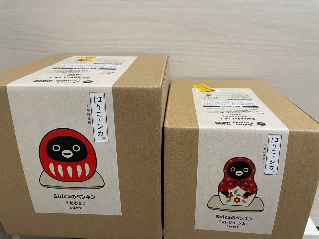 Suicaのペンギン　はりコーシカ　だるま　マトリョーシカ　2箱セット