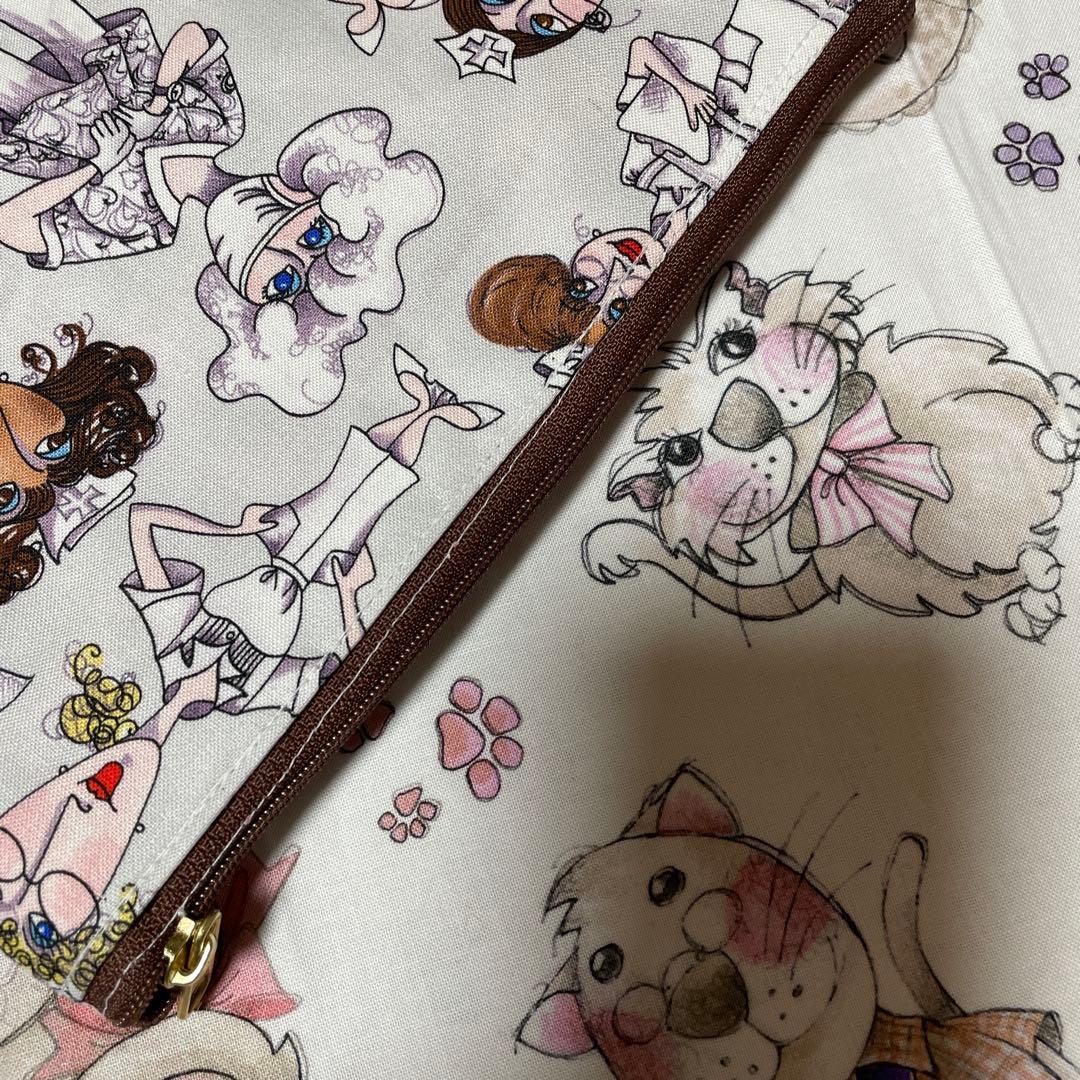 【新品未使用品】ロラライハリス レア ブルーレディバッグ、ナースポーチ