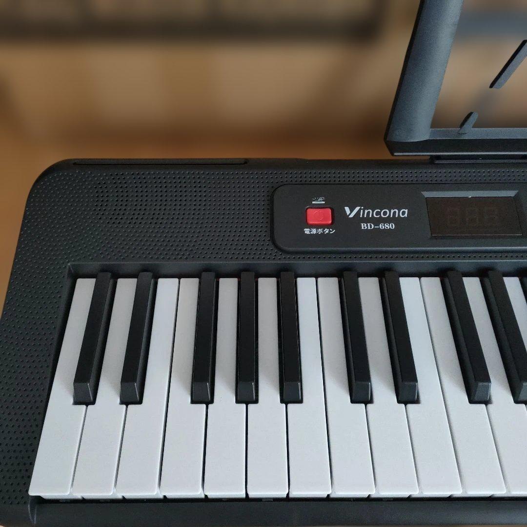 最安値❤電子ピアノ 61鍵盤 電子キーボード 60デモ 200音色 200リズム