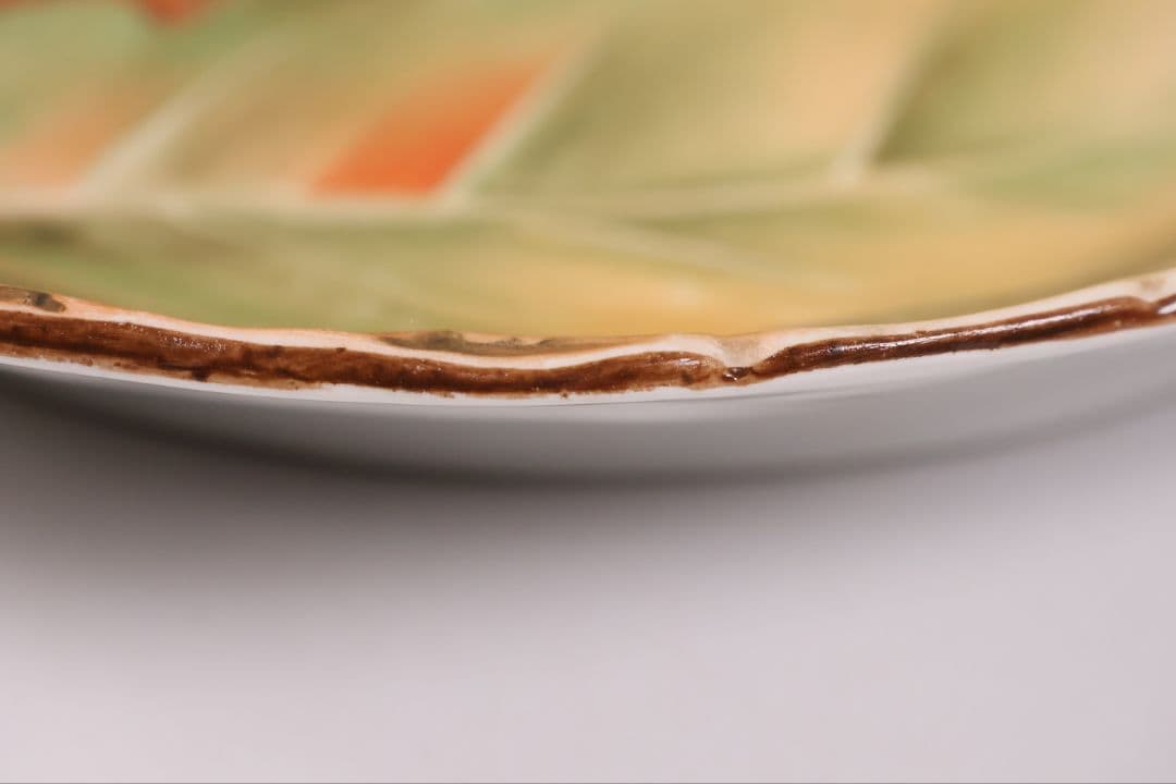 【CM308】オールドノリタケ どんぐり 葉 皿 鉢 団栗 ナッツ 明治 陶磁器