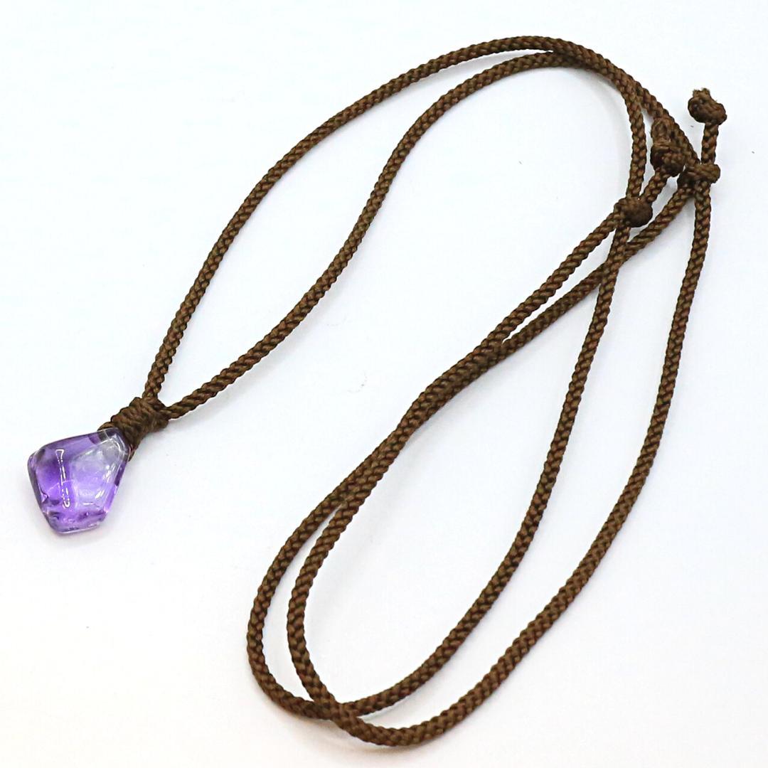 アメジスト 穴あき 原石 genseki72