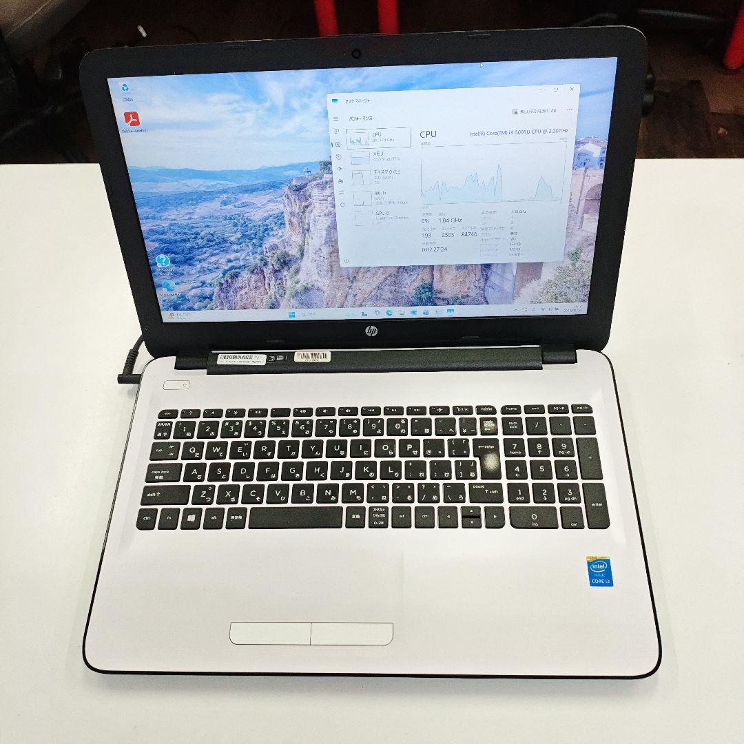 169HP 15.6インチノートPC Intel Core i3