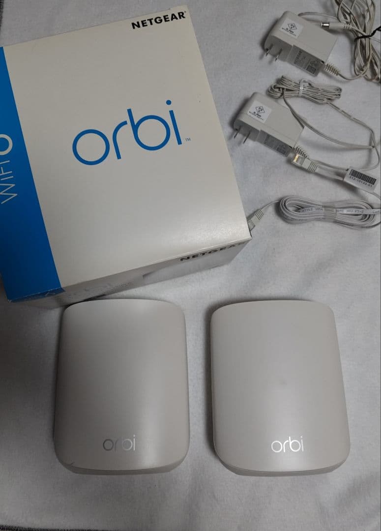 NETGEAR orbi AX1800 Wi-Fi６ メッシュ 2台組