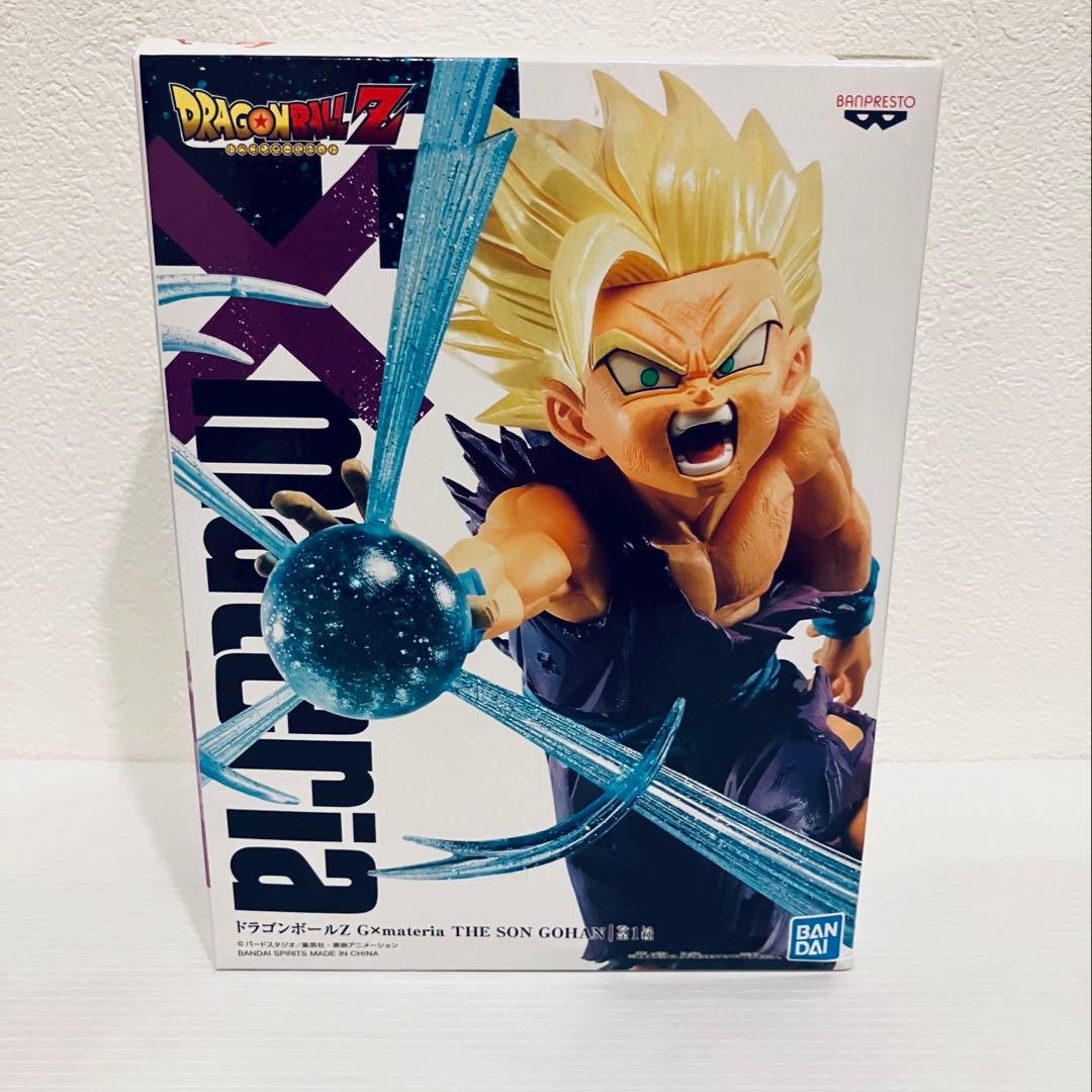 【未開封】ドラゴンボール フィギュア Gmateria 孫悟飯 かめはめ波