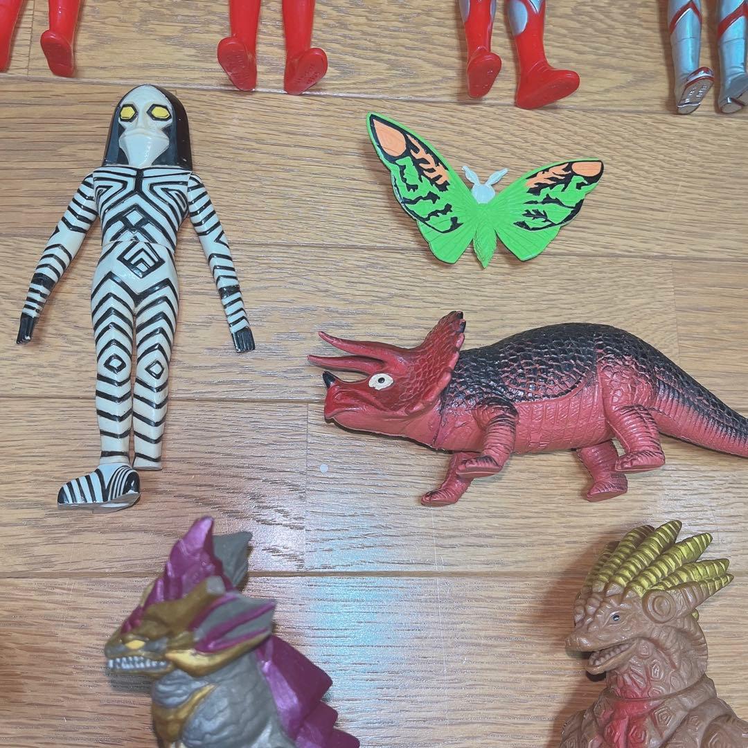 激レア　ウルトラマン　ゴジラ　ウルトラ怪獣ソフビ　フィギュア　まとめ売り