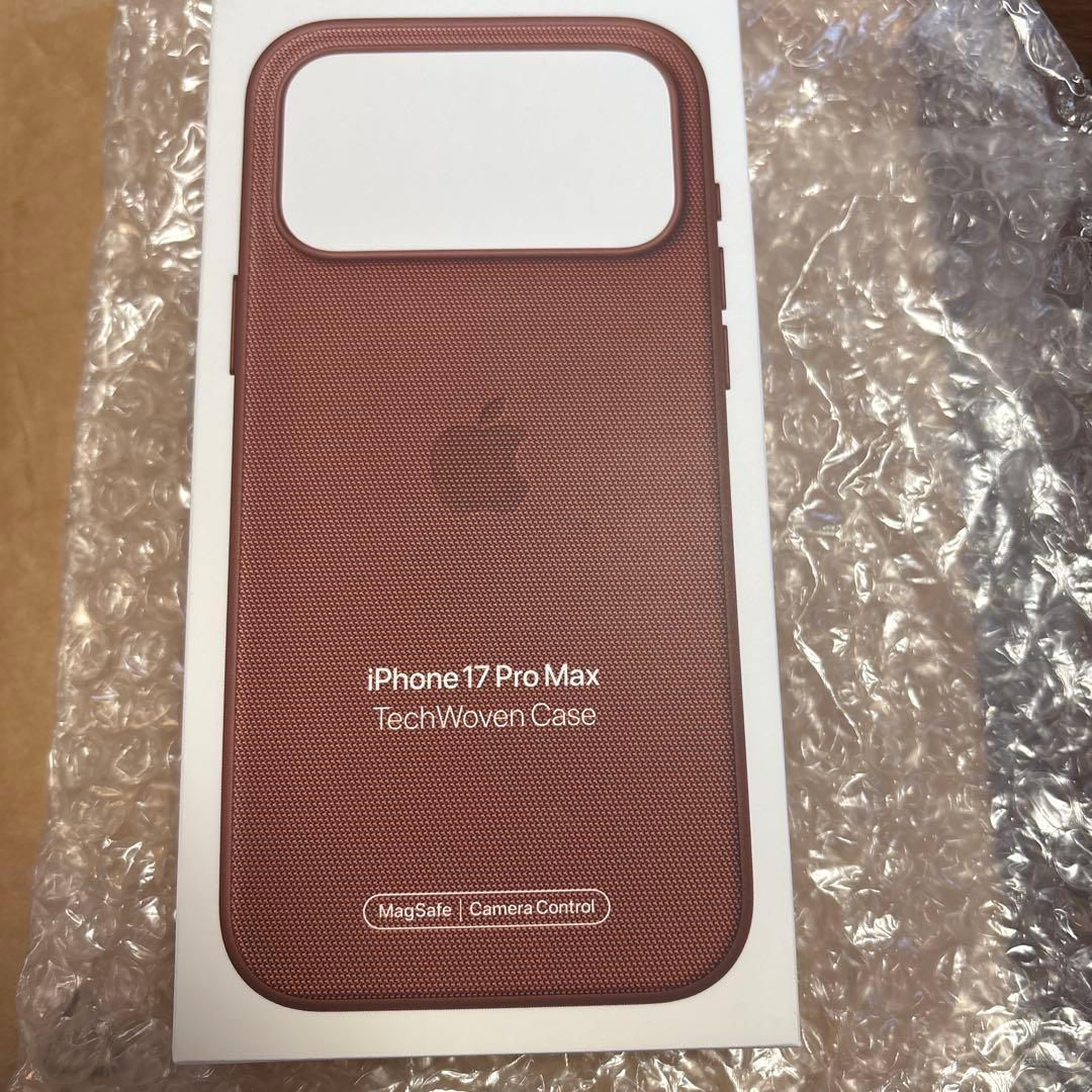 純正品 iPhone 17 Pro Max テックウーブンケース