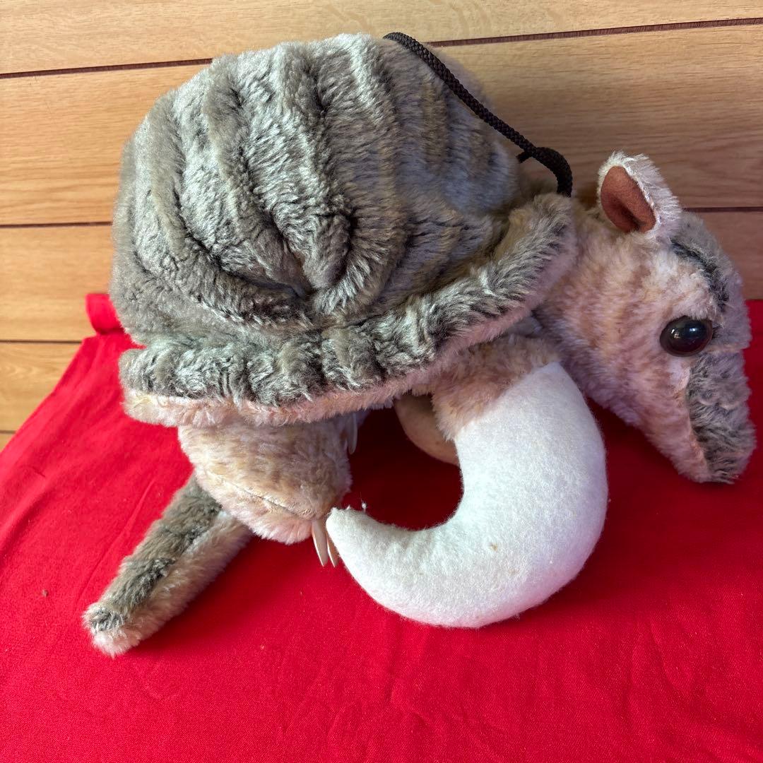 明治製菓 懸賞品 アルマジロ ぬいぐるみ 非売品 昭和レトロ