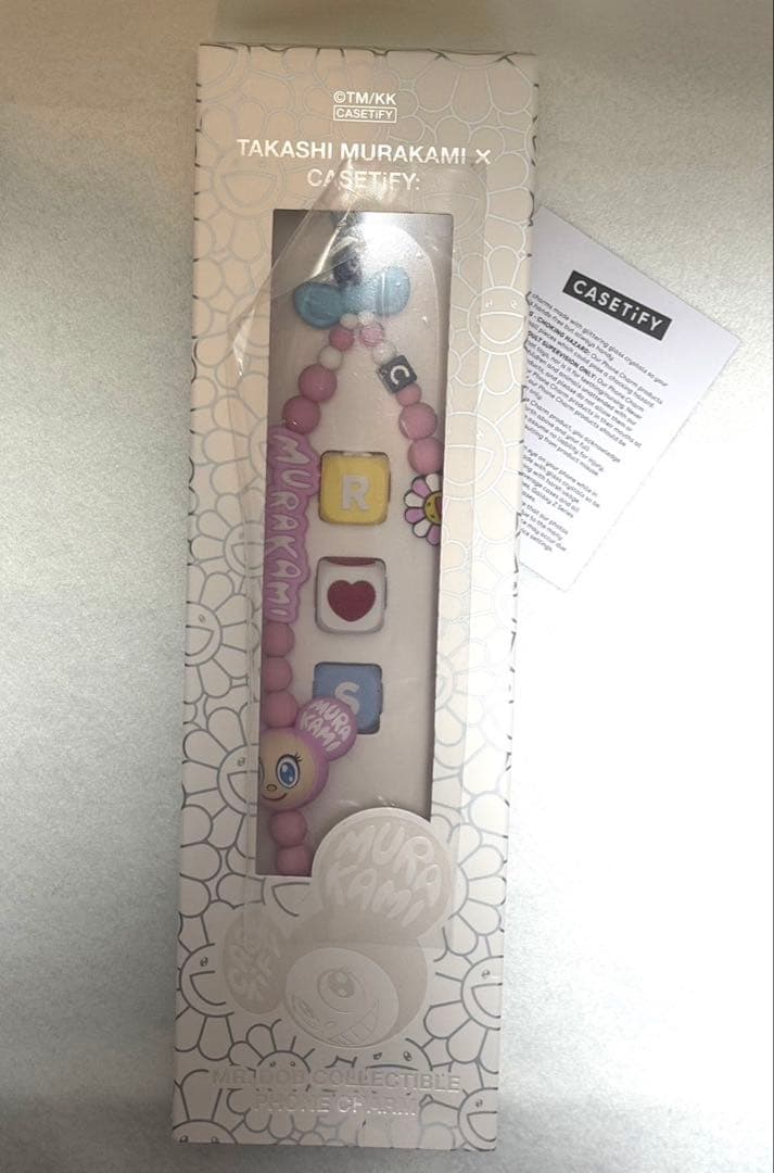 値下げ中！CASETiFY 村上隆　DOB スマホストラップ