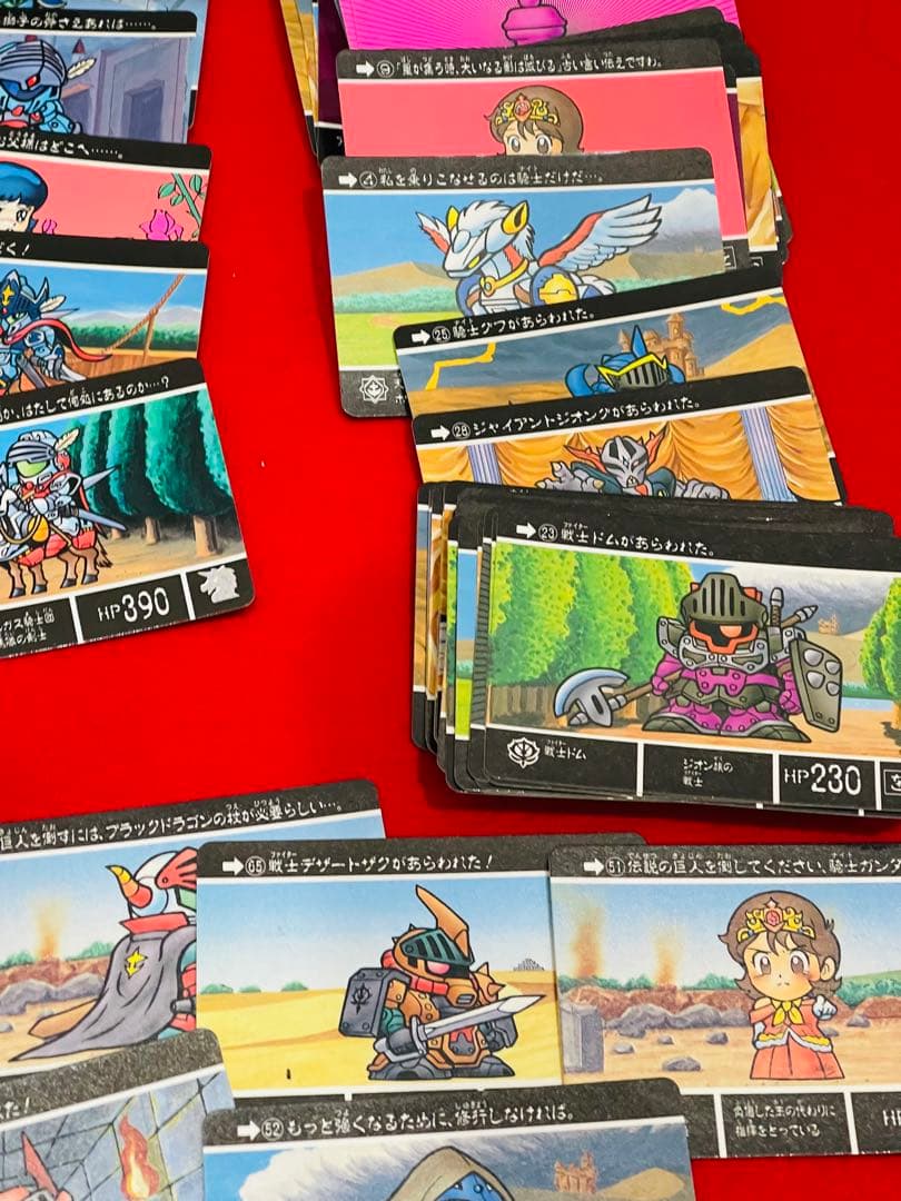 カードダス SDガンダム　レトロカード　おまとめ　約850枚　キラカードあり