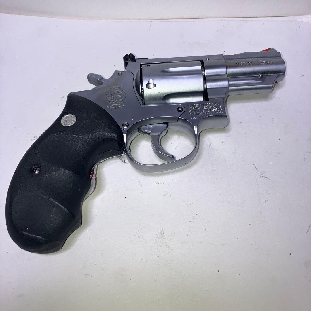 コクサイ S&W M19 357マグナム ガスリボルバー シルバー　ジャンク品
