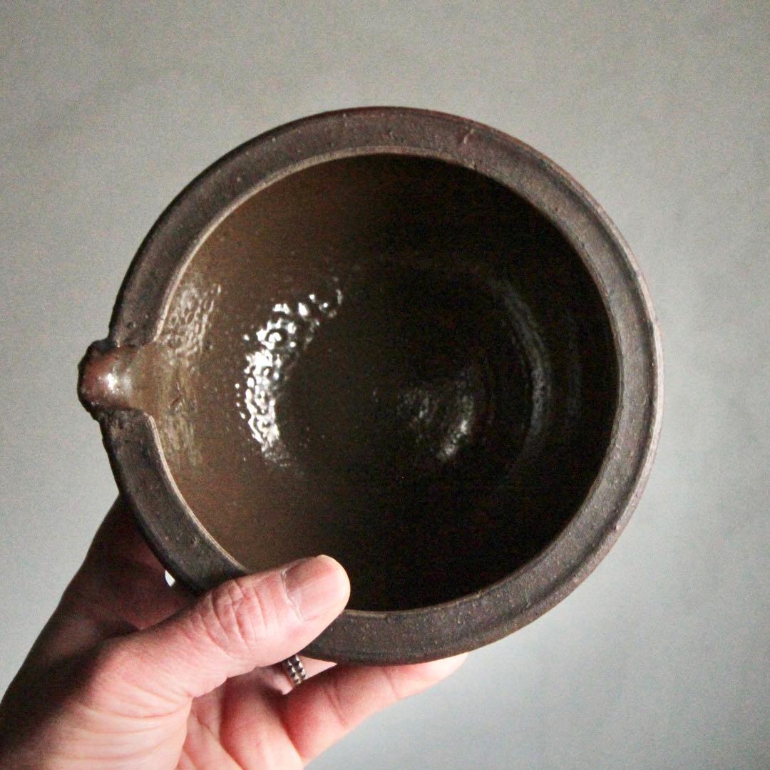 古丹波 片口 古美術 古道具 アンティーク 酒器 No.2