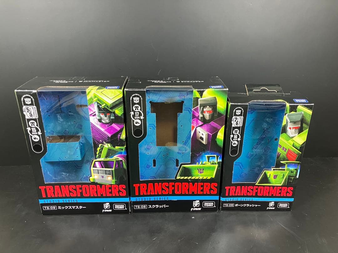トランスフォーマースタジオ ビルドロンセット