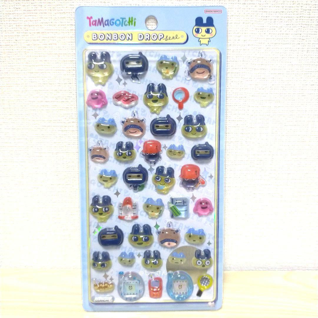 【正規品】ボンボンドロップシール　たまごっち4枚(4種類)セット