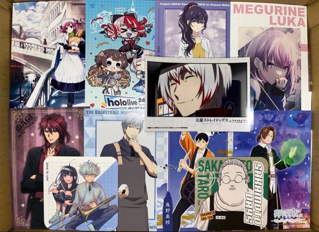 アニメグッズ キャラクター 特典 紙雑貨 紙類 2000点以上 大量 まとめ売り