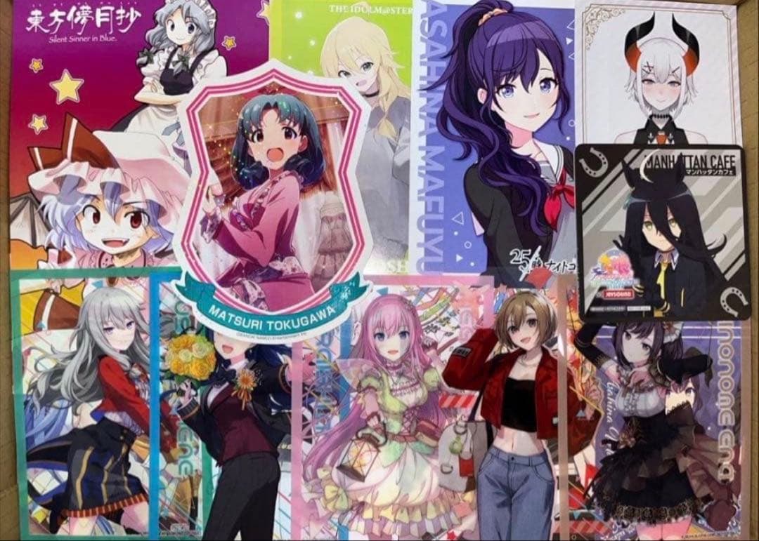 アニメグッズ キャラクター 特典 紙雑貨 紙類 2000点以上 大量 まとめ売り