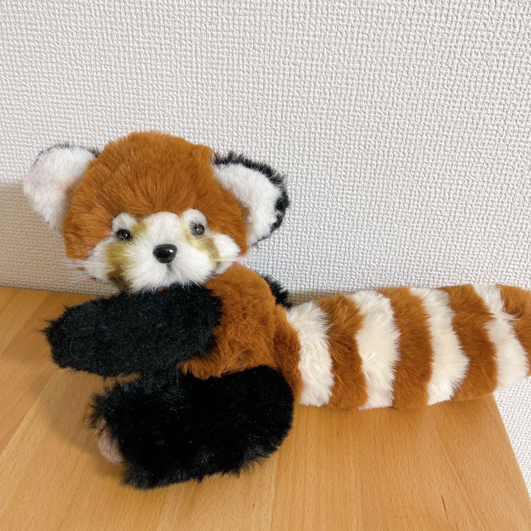 レッサーパンダ ぬいぐるみ 海外作家様 ハンドメイド テディベア　手作り　A
