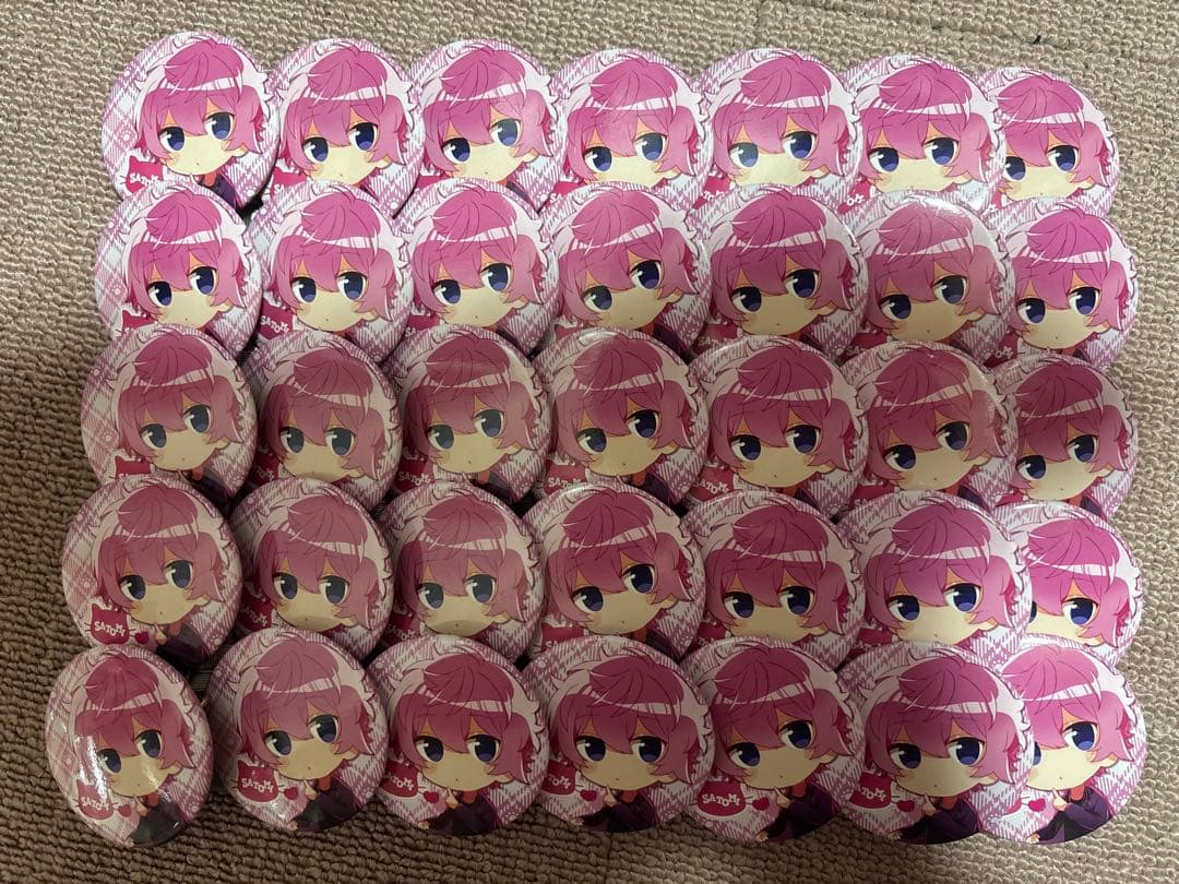 すとぷり さとみ 缶バッジ Memories デフォ 35個