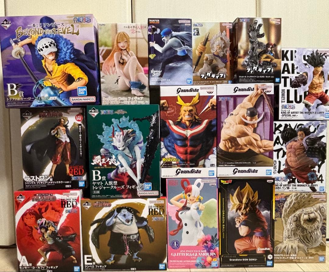 ワンピース　NARUTO ハンターハンター　ドラゴンボール　他　フィギュアまとめ