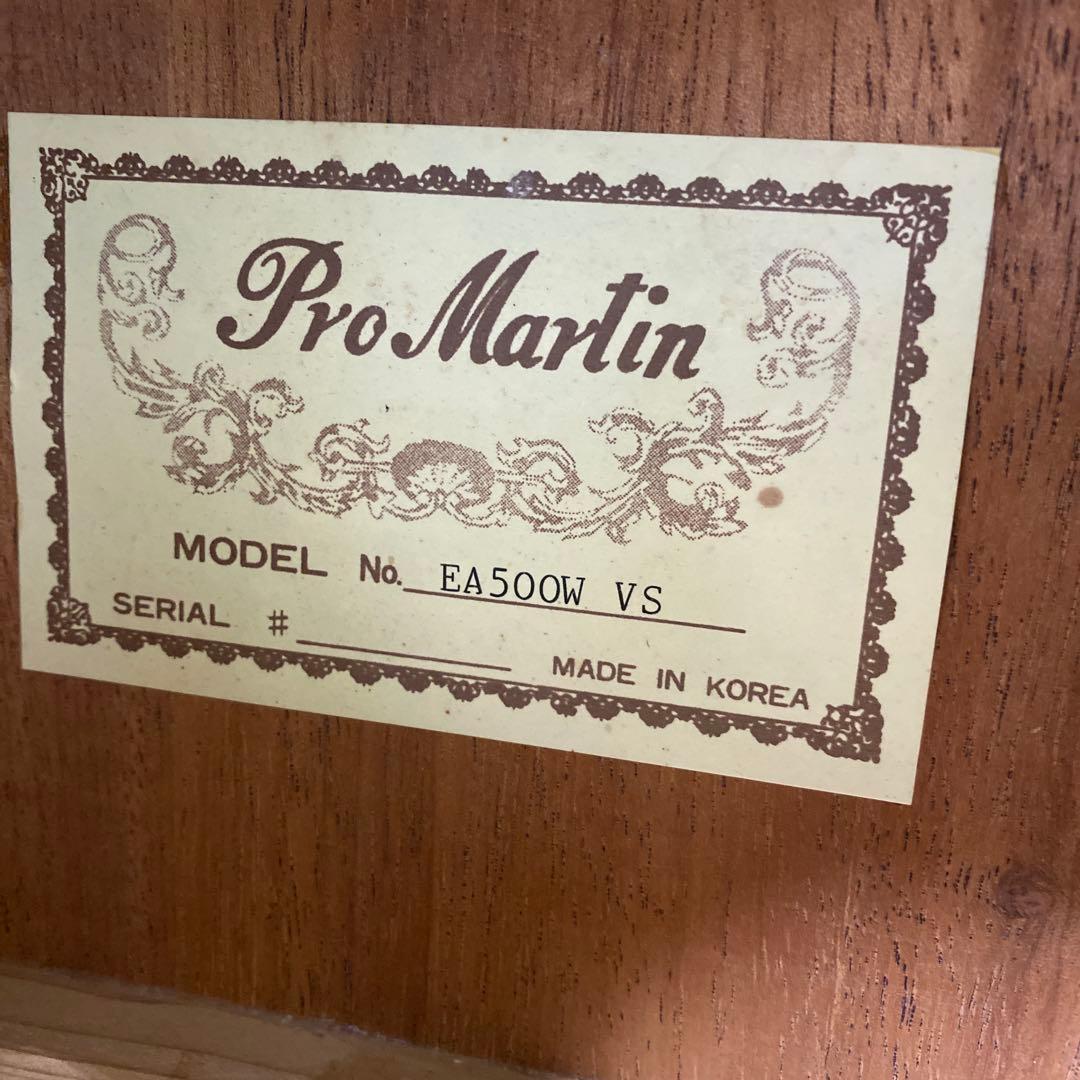 【現状品】Pro Martin EA500W VS アコースティックギター