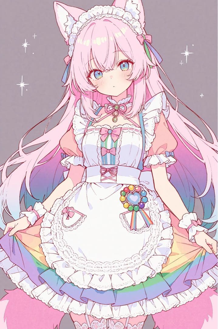 かわいいイラスト　ポスター　かわいい　A4サイズ　イラストポスター　セット