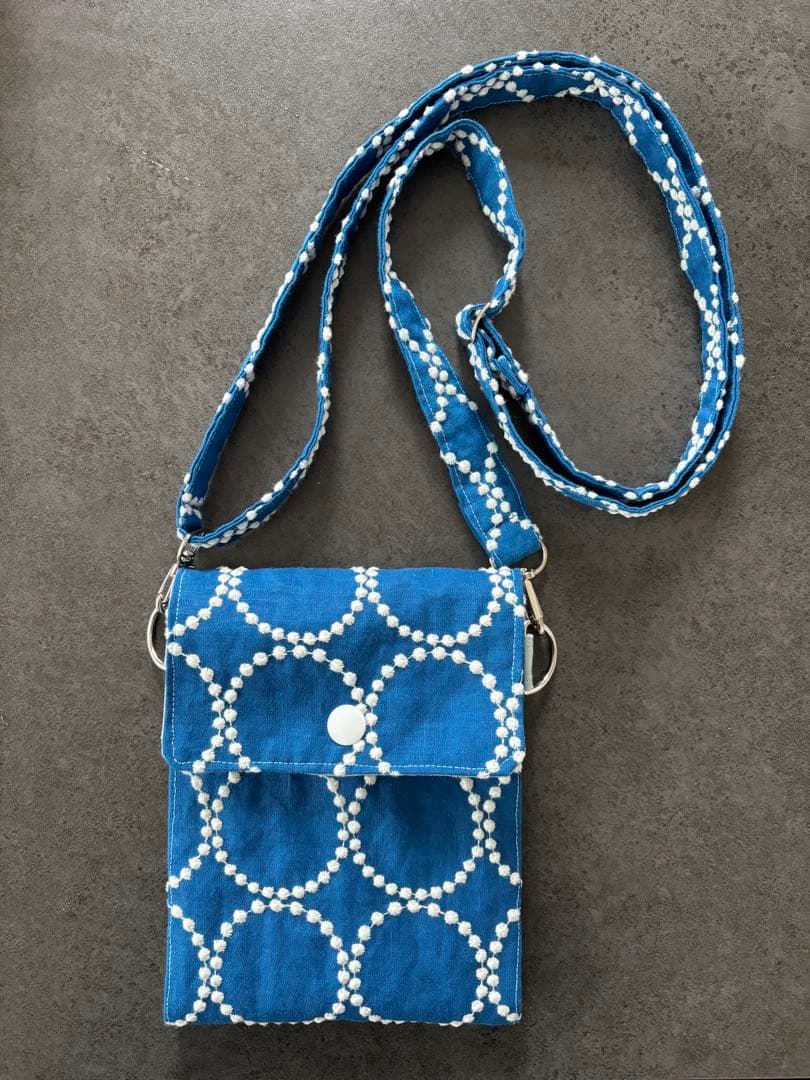 ミナペルホネン ハンドメイド ショルダーポーチ