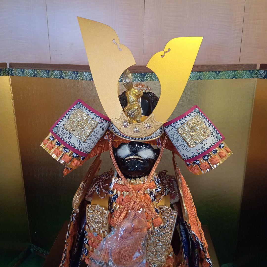 五月人形セット　御飾段付(スチール製