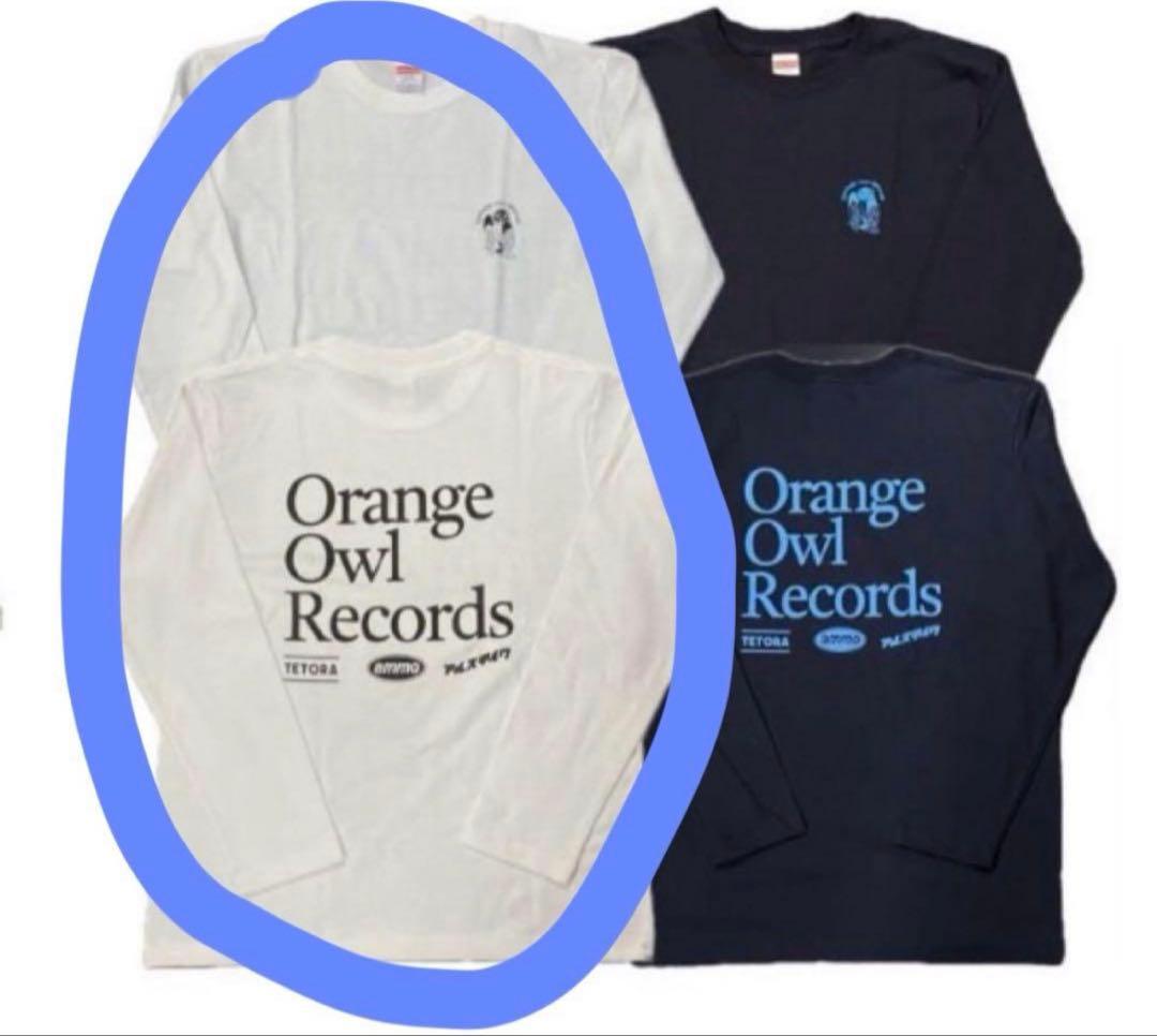 Orange Owl Records ロンT XLサイズ 白