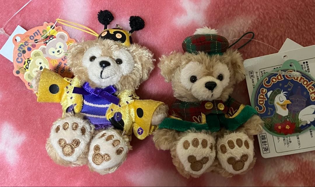 ダッフィー & シェリーメイ ぬいぐるみ 4点セット