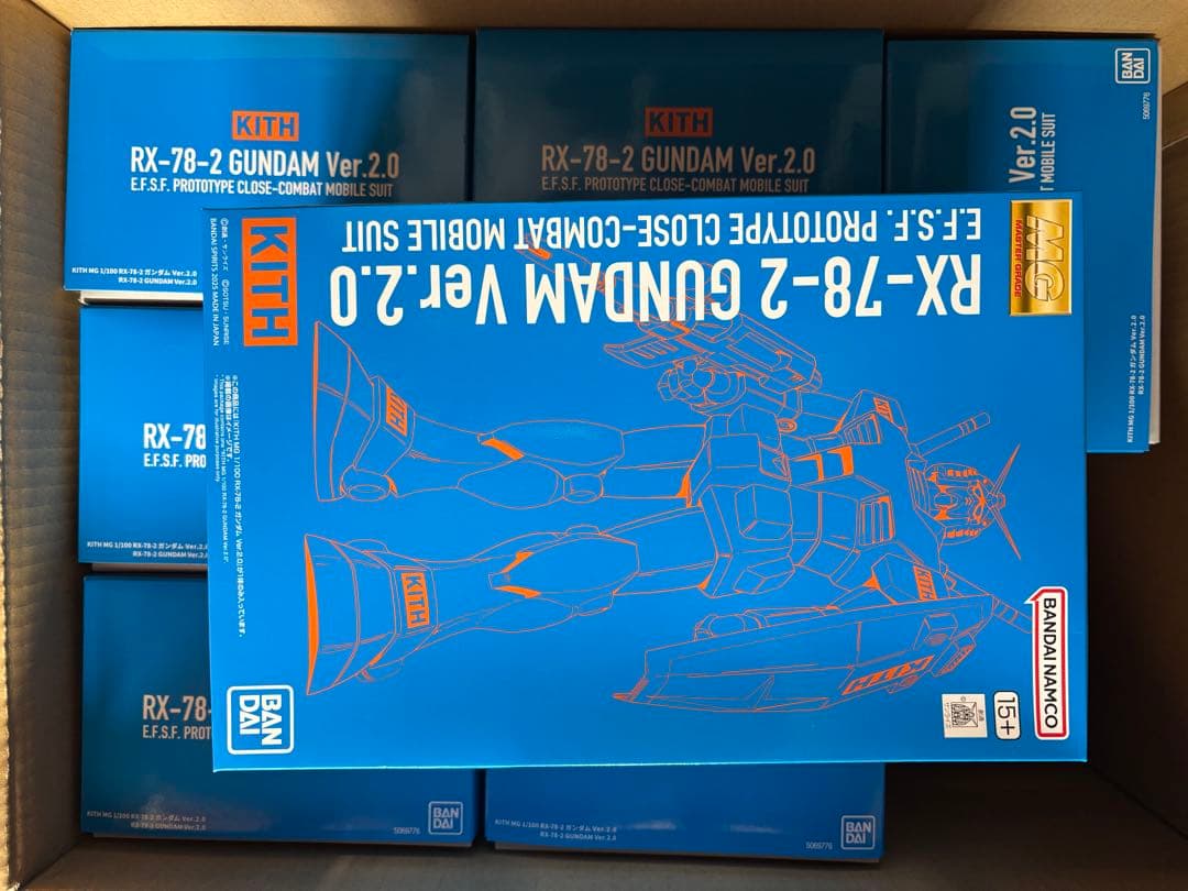 8個セットKith for GUNPLA MG 1/100 RX-78-2 新品