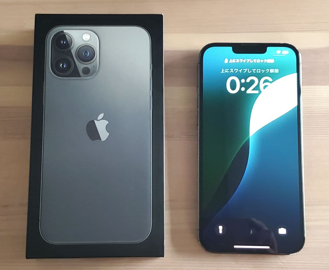 【美品】iPhone 13 Pro Max 128GB SIMフリー 85%