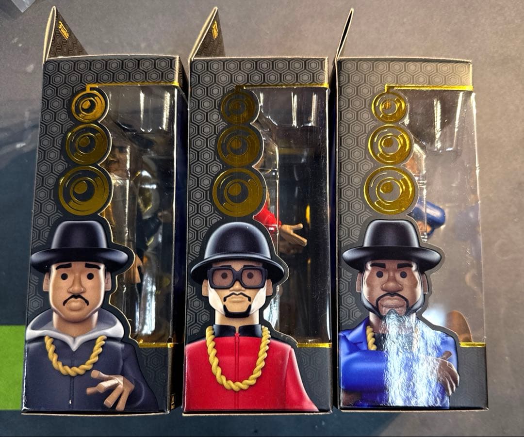 【正規品 未開封】RUN DMC ファンコ Gold Premium 3体セット