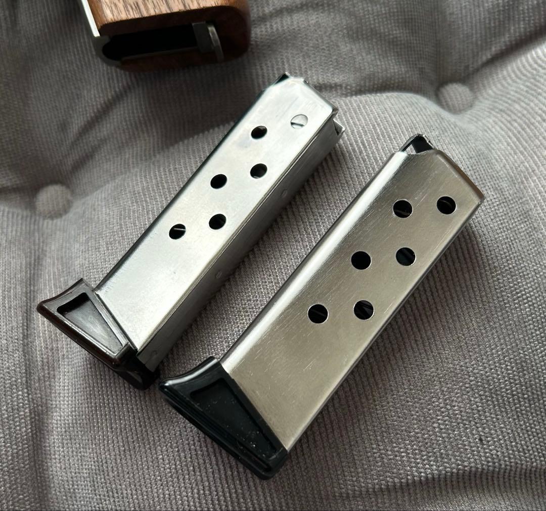 【マルシン】ワルサーPPK ロストステンレス シルバーメッキ【モデルガン】