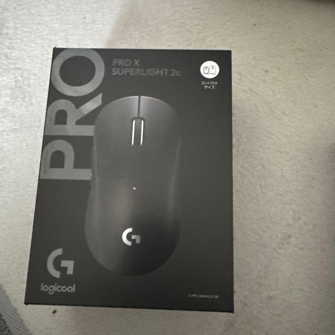 logicool PRO X SUPERLIGHT 2c ブラック 本体