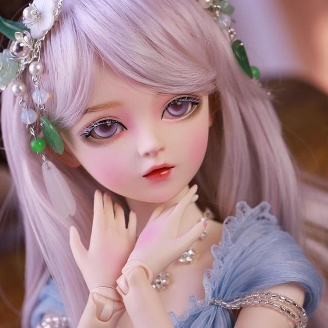 BJD 1/3ドール フルセット 本体 60cm 球体関節人形 眼球 洋服 妖精