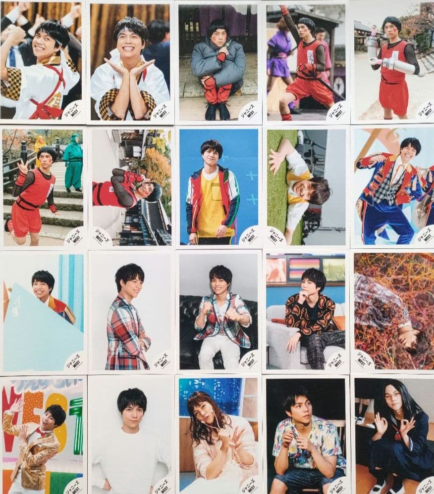 重岡大毅 ジャニーズWEST WEST. 公式写真 ソロ 混合 151枚