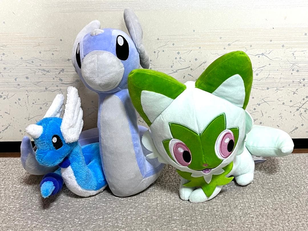 ポケモン ぬいぐるみ まとめ イーブイ コダック ワニノコ テラパゴス ルカリオ