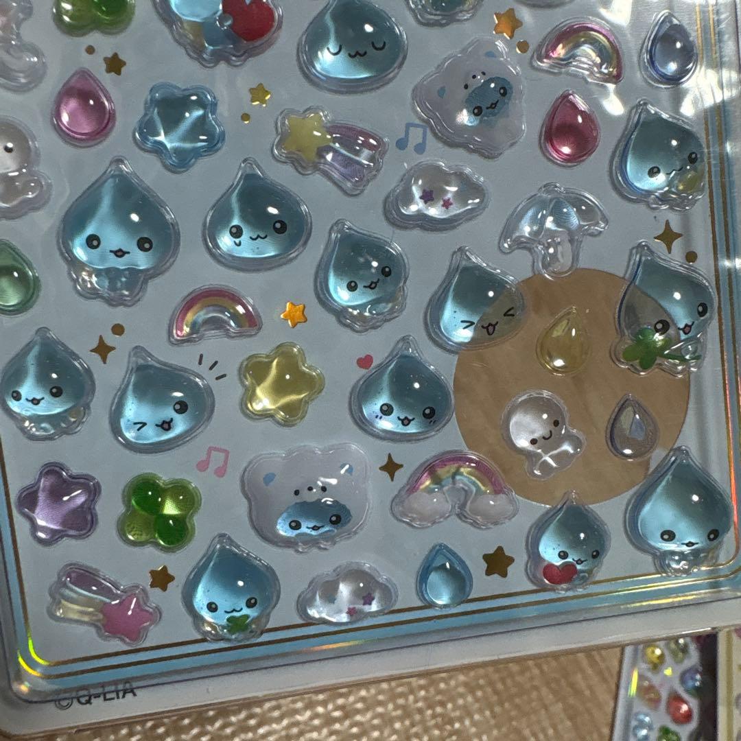 新品正規品　ボンボンドロップシールミニ　ボンドロミニ　しずくちゃん　クーリア