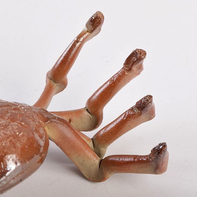 能登七尾　城山焼　國下三郎作　蟹　箱付　Z　8537