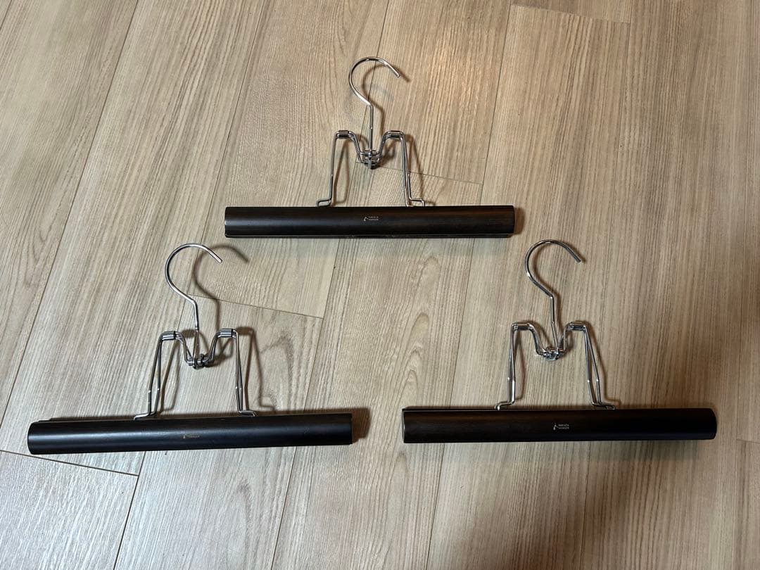 ナカタハンガー　ボトムハンガー　3本セット