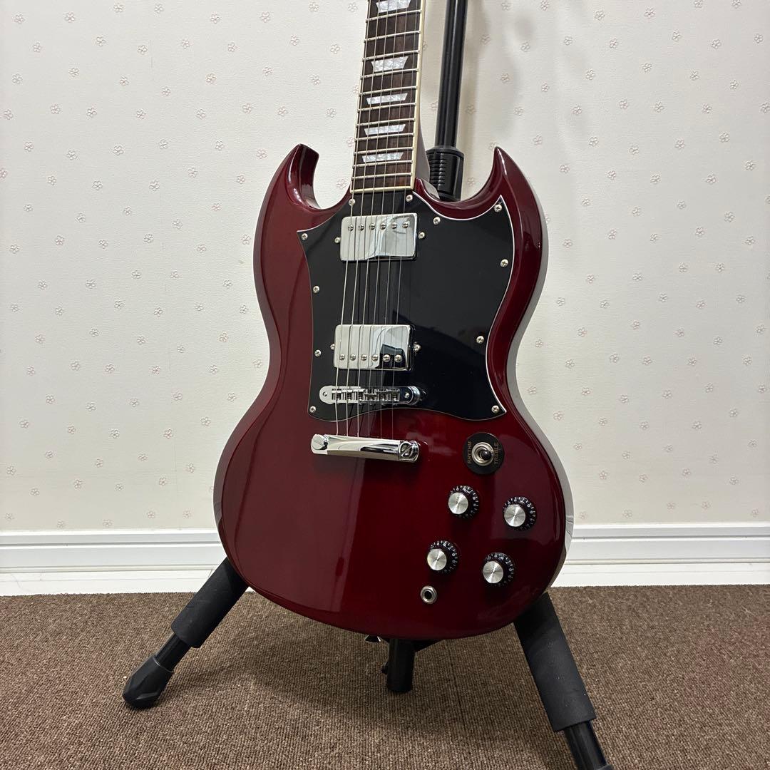BLITZ BY Aria Pro II SG エレキギター ブリッツ　赤