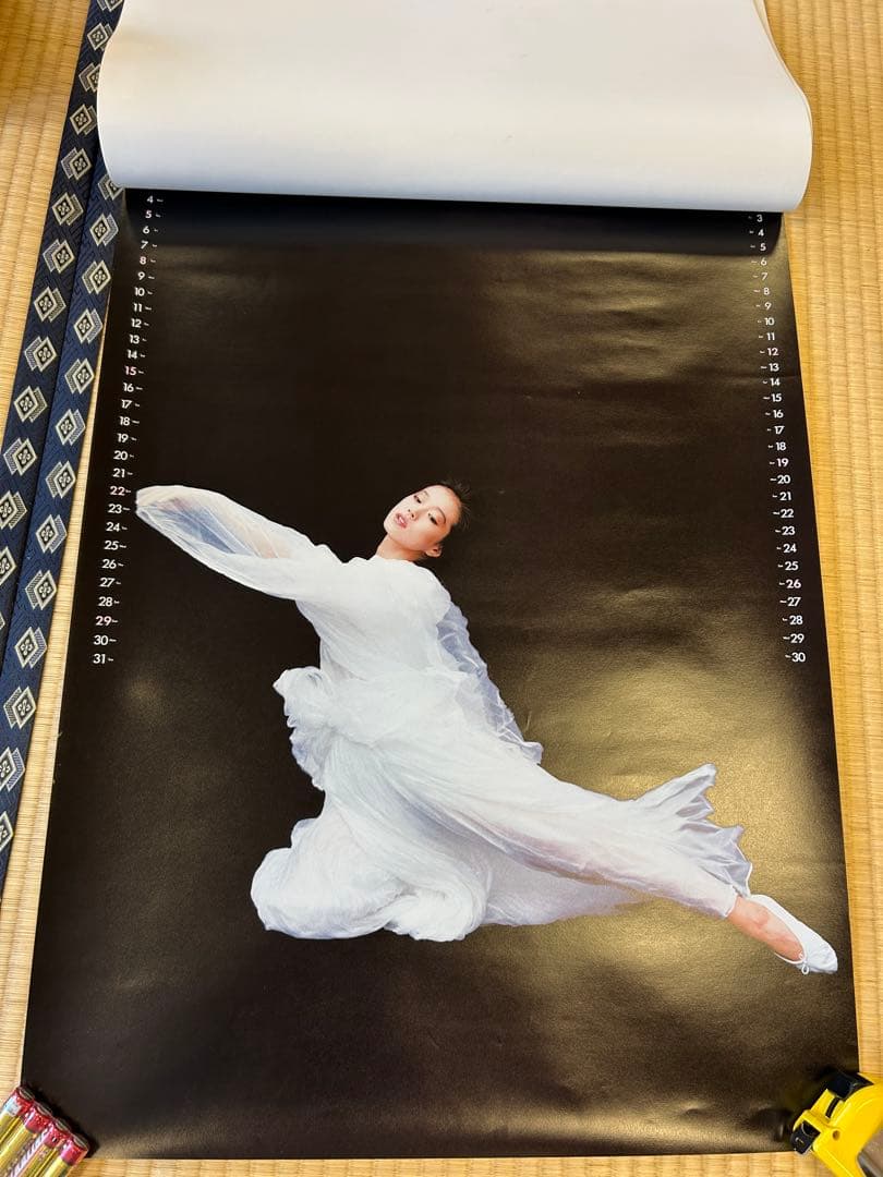 レア 当時物 1988年 中森明菜 ポスター カレンダー 80年代　昭和レトロ