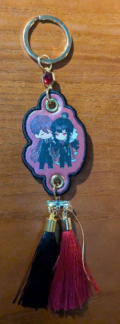 シャオ ロウェル カフェプレート キーホルダー