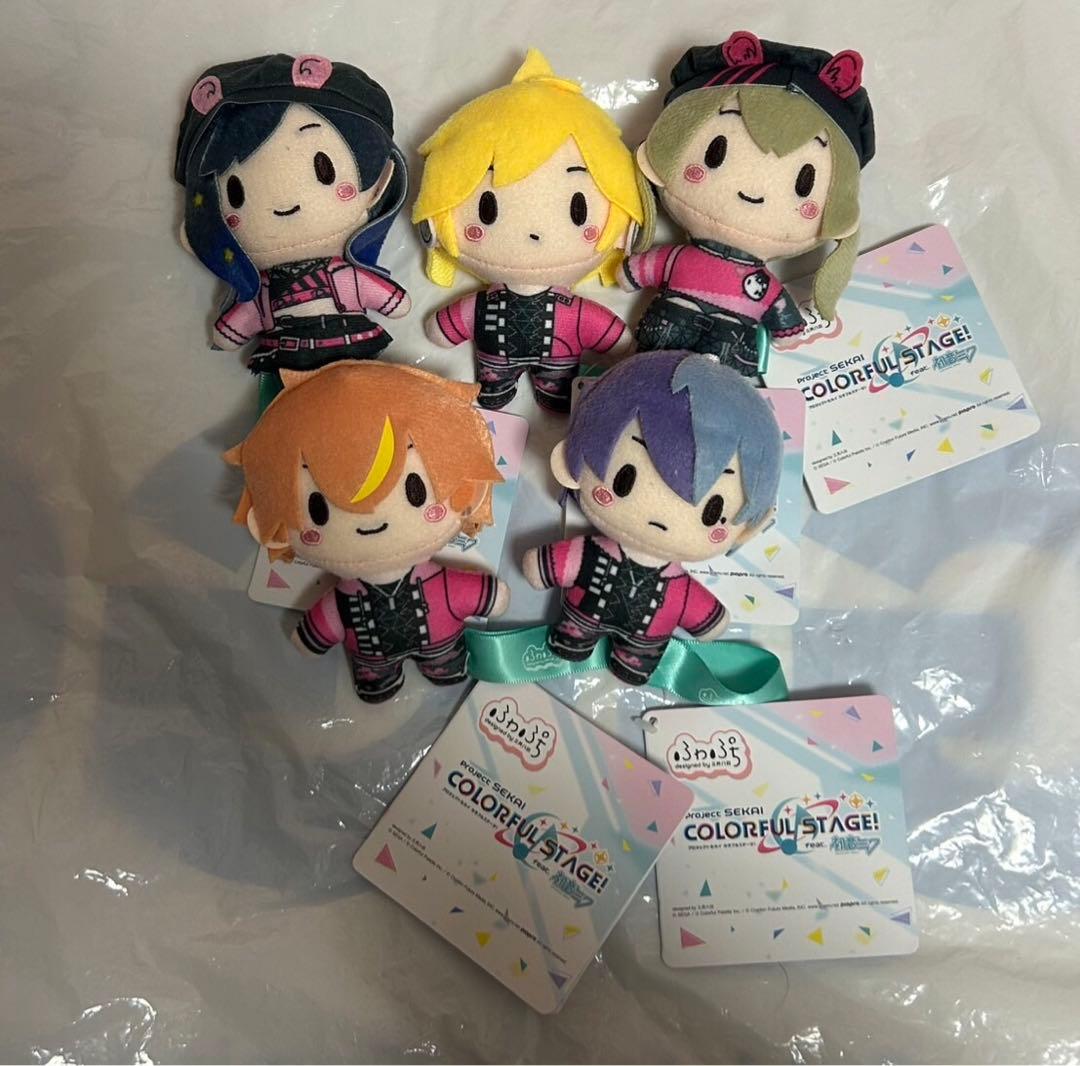 プロセカ ふわぷち マスコット ビビバス 全5種セット
