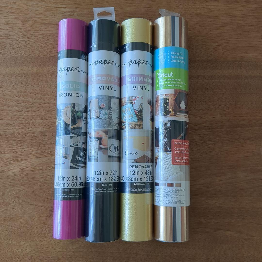 Cricut ,The Paper Studio カッティングシート4本セット
