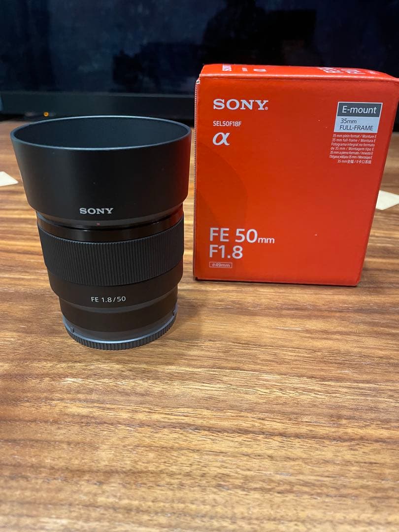 SONY FE 50mm F1.8 Eマウントレンズ
