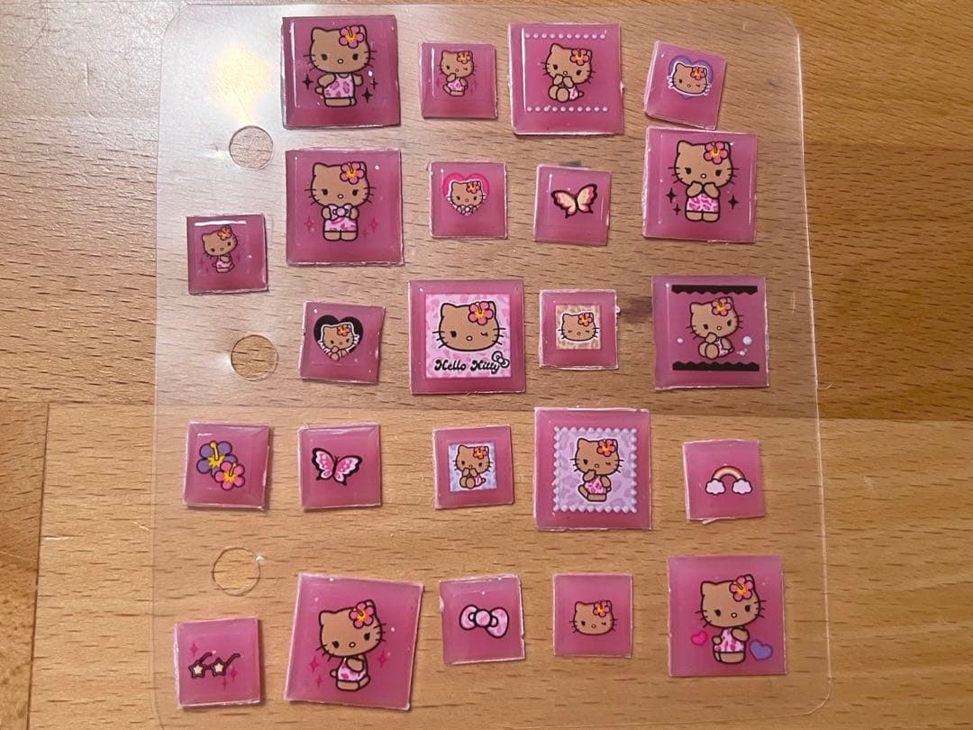 シール帳 完成品 たまごっち多め キーホルダー付き