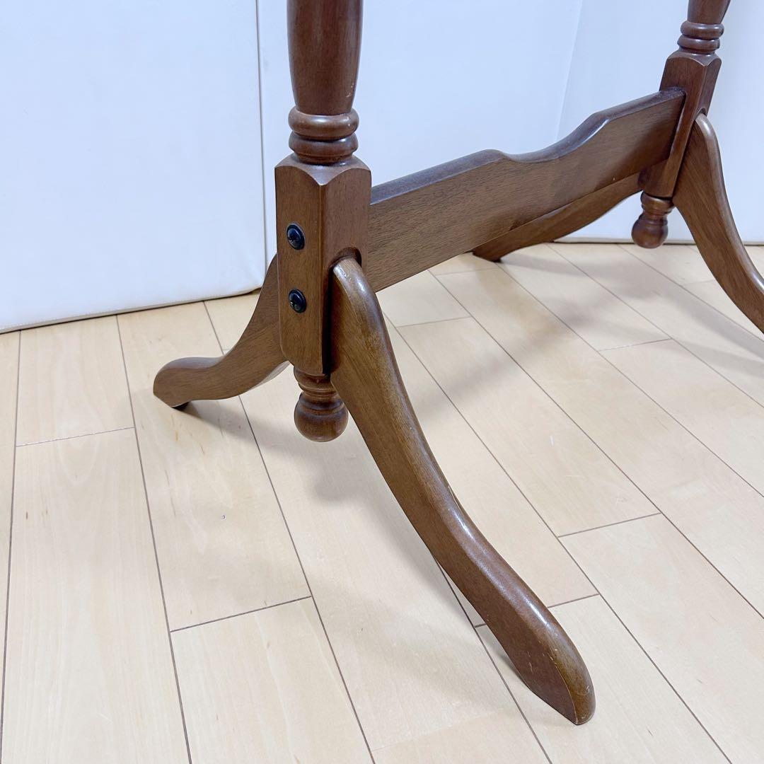 アンティークハンガーラック　タオルかけ　ハンガースタンド　ろくろ加工　英国調